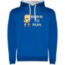 Kruskis Born To Run Two-colour Kapuzenpullover male