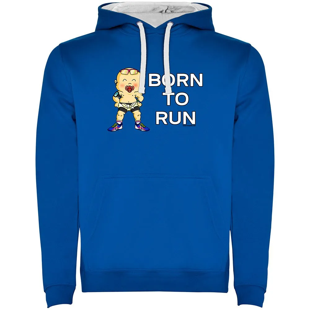 Kruskis Born To Run Two-colour Kapuzenpullover male Kruskis Born To Run Two-colour Kapuzenpullover male
