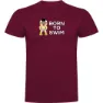 Kruskis Born To Swim Kurzarm-t-shirt male