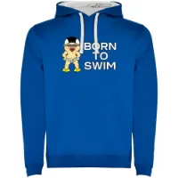 Kruskis Born To Swim Two-colour Kapuzenpullover Kruskis Born To Swim Two-colour Kapuzenpullover