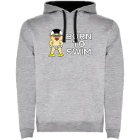 Kruskis Born To Swim Two-colour Kapuzenpullover