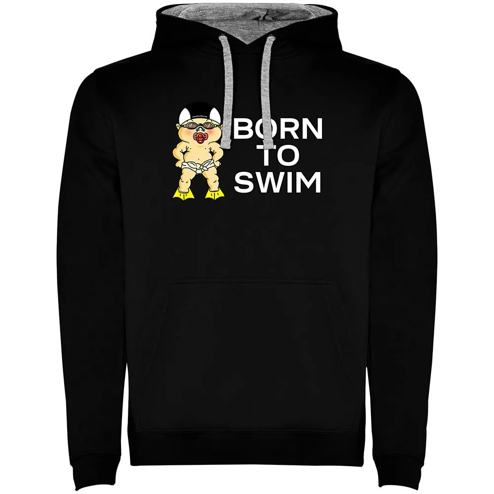 Kruskis Born To Swim Two-colour Kapuzenpullover Kruskis Born To Swim Two-colour Kapuzenpullover