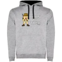 Kruskis Born To Trek Two-colour Kapuzenpullover Kruskis Born To Trek Two-colour Kapuzenpullover