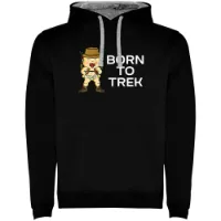 Kruskis Born To Trek Two-colour Kapuzenpullover Kruskis Born To Trek Two-colour Kapuzenpullover