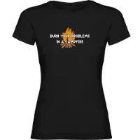 Kruskis Burn Your Problems Kurzarm-t-shirt Kruskis Burn Your Problems Kurzarm-t-shirt