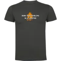 Kruskis Burn Your Problems Kurzarm-t-shirt Kruskis Burn Your Problems Kurzarm-t-shirt
