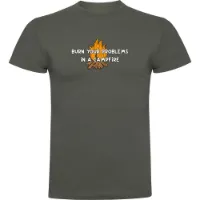Kruskis Burn Your Problems Kurzarm-t-shirt Kruskis Burn Your Problems Kurzarm-t-shirt