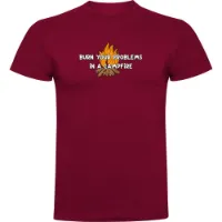 Kruskis Burn Your Problems Kurzarm-t-shirt Kruskis Burn Your Problems Kurzarm-t-shirt