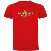 Kruskis Burn Your Problems Kurzarm-t-shirt Kruskis Burn Your Problems Kurzarm-t-shirt
