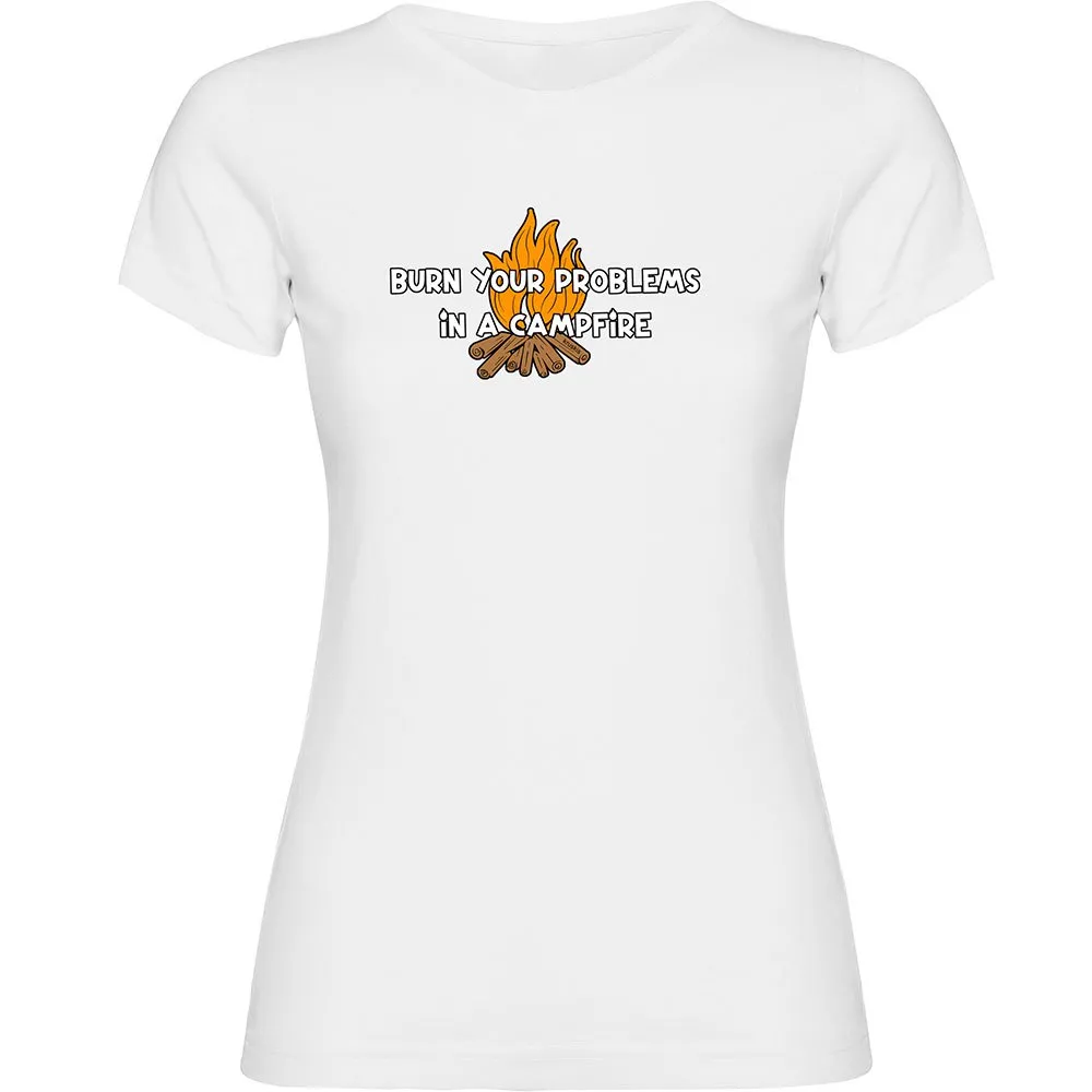 Kruskis Burn Your Problems Kurzarm-t-shirt Kruskis Burn Your Problems Kurzarm-t-shirt