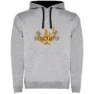 Heather grey / black