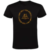 Kruskis Camp Away Kurzarm-t-shirt Kruskis Camp Away Kurzarm-t-shirt
