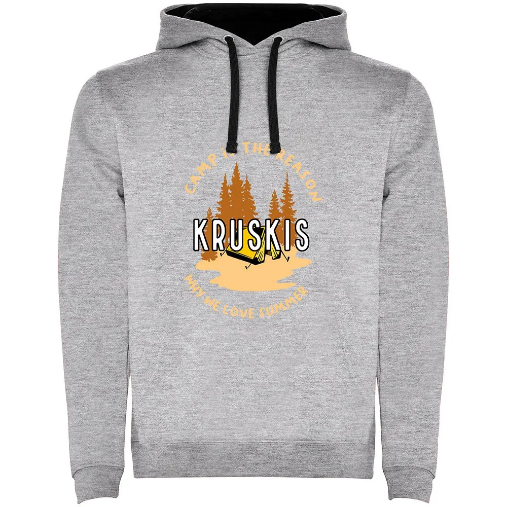 Kruskis Camp Is The Reason Bicolor Kapuzenpullover