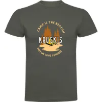 Kruskis Camp Is The Reason Kurzarm-t-shirt Kruskis Camp Is The Reason Kurzarm-t-shirt