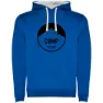 Royal blue / white