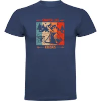 Kruskis Camper Life Kurzarm-t-shirt Kruskis Camper Life Kurzarm-t-shirt