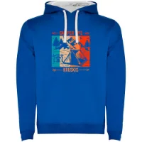 Kruskis Camper Life Two-colour Kapuzenpullover Kruskis Camper Life Two-colour Kapuzenpullover