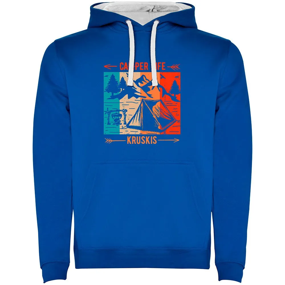 Kruskis Camper Life Two-colour Kapuzenpullover Kruskis Camper Life Two-colour Kapuzenpullover