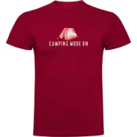 Kruskis Camping Mode On Kurzarm-t-shirt Kruskis Camping Mode On Kurzarm-t-shirt