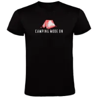 Kruskis Camping Mode On Kurzarm-t-shirt Kruskis Camping Mode On Kurzarm-t-shirt