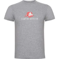 Kruskis Camping Mode On Kurzarm-t-shirt Kruskis Camping Mode On Kurzarm-t-shirt