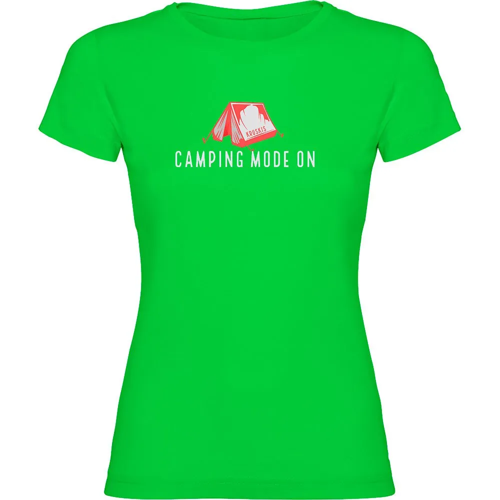 Kruskis Camping Mode On Kurzarm-t-shirt Kruskis Camping Mode On Kurzarm-t-shirt
