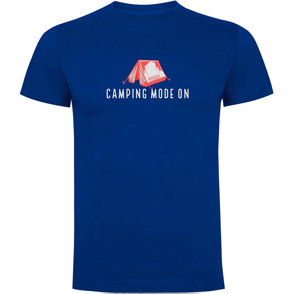 Kruskis Camping Mode On Kurzarm-t-shirt