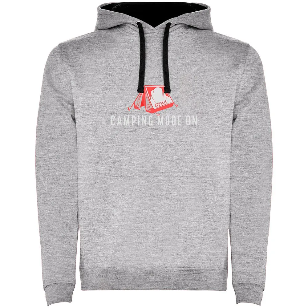 Kruskis Camping Mode On Two-colour Kapuzenpullover