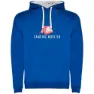 Royal blue / white