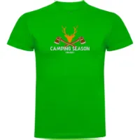Kruskis Camping Season Kurzarm-t-shirt Kruskis Camping Season Kurzarm-t-shirt
