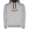 Heather grey / black