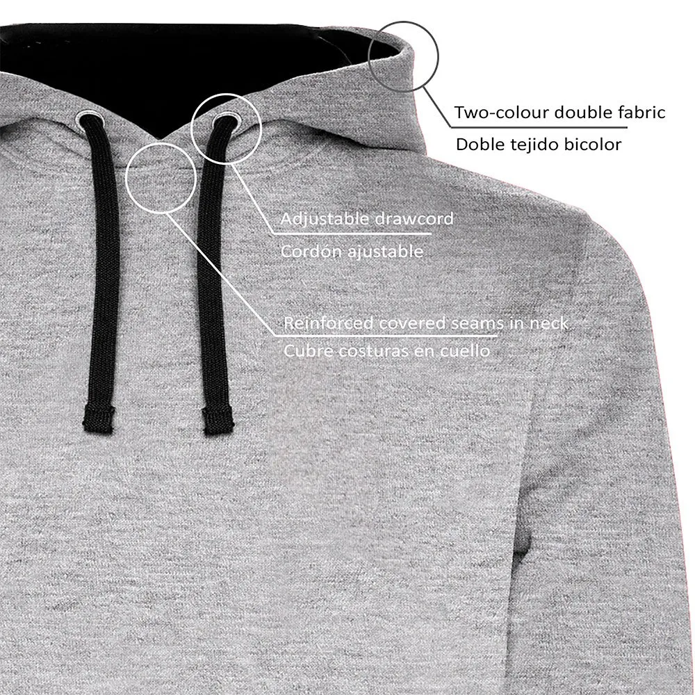 Kruskis Cant Wait Bicolor Kapuzenpullover Kruskis Cant Wait Bicolor Kapuzenpullover