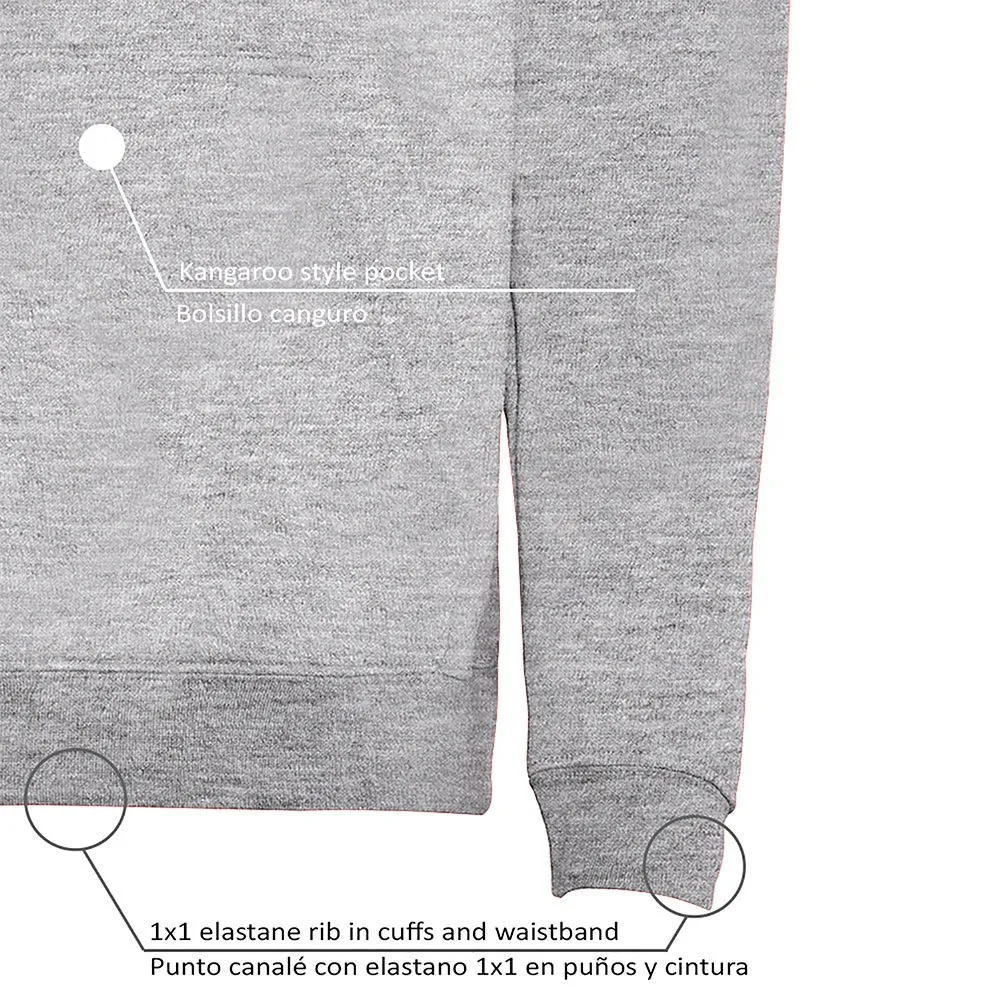Kruskis Cant Wait Bicolor Kapuzenpullover Kruskis Cant Wait Bicolor Kapuzenpullover