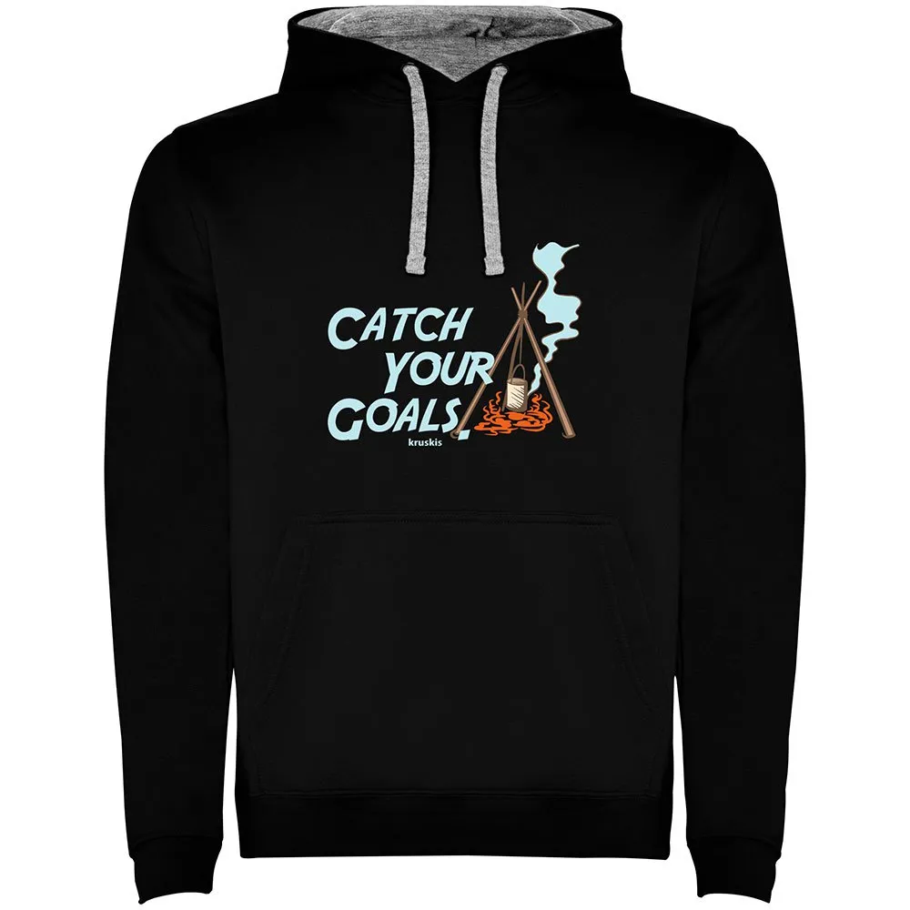 Kruskis Catch Your Goals Bicolor Kapuzenpullover