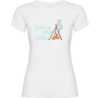 Kruskis Catch Your Goals Kurzarm-t-shirt Kruskis Catch Your Goals Kurzarm-t-shirt