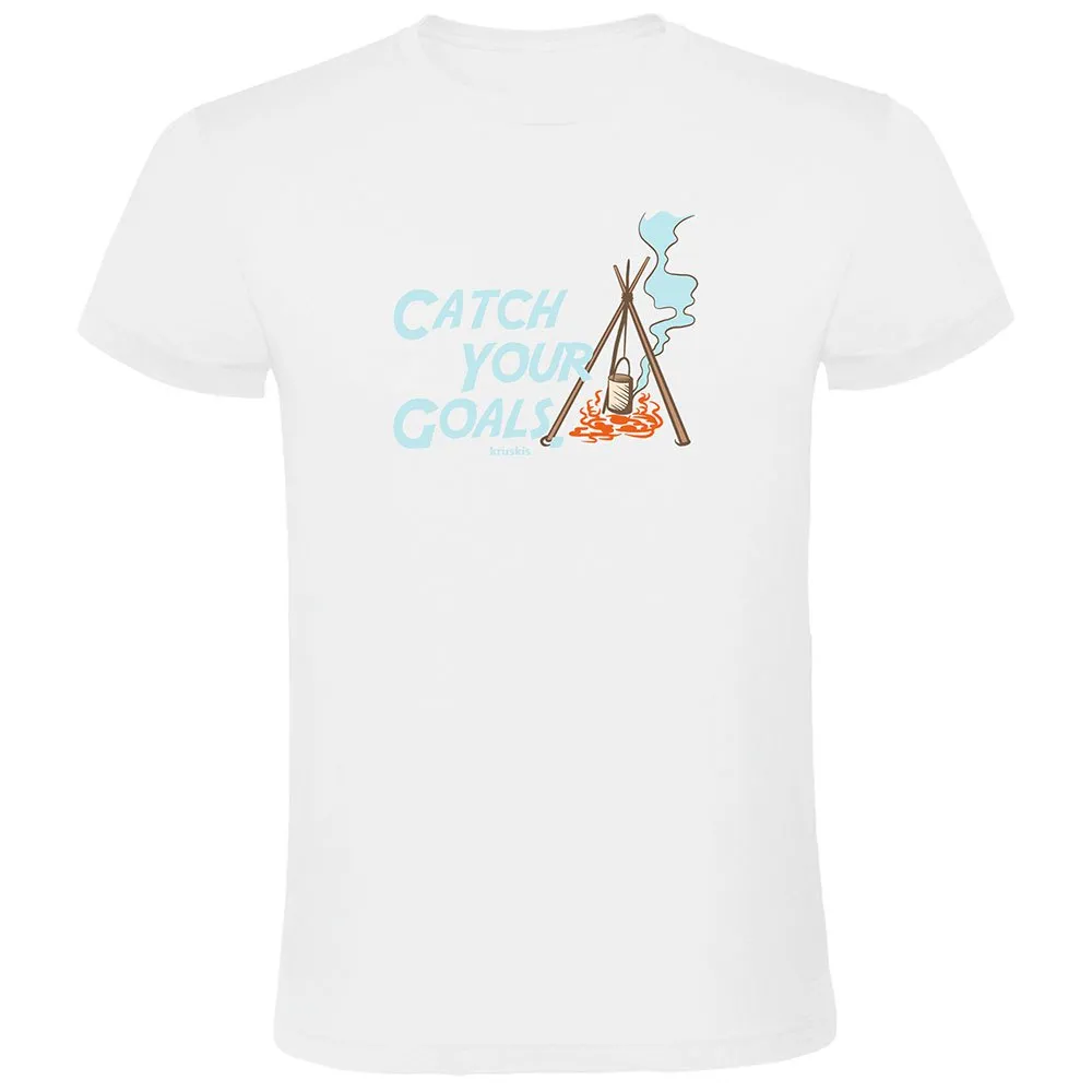 Kruskis Catch Your Goals Kurzarm-t-shirt Kruskis Catch Your Goals Kurzarm-t-shirt