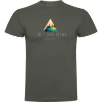 Kruskis Chill And Relax Kurzarm-t-shirt
