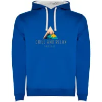 Kruskis Chill And Relax Two-colour Kapuzenpullover Kruskis Chill And Relax Two-colour Kapuzenpullover