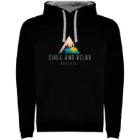 Kruskis Chill And Relax Two-colour Kapuzenpullover Kruskis Chill And Relax Two-colour Kapuzenpullover