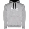 Heather grey / black