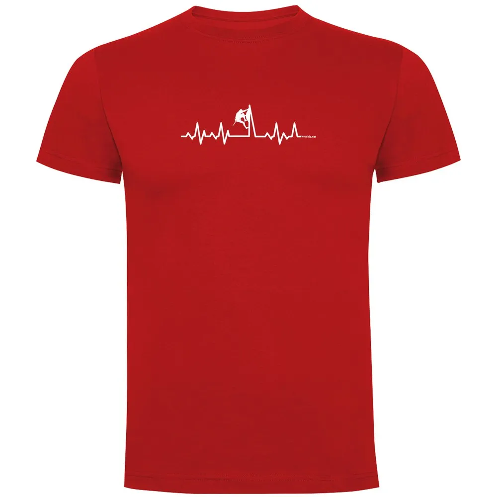 Kruskis Climbing Heartbeat Kurzarm-t-shirt Kruskis Climbing Heartbeat Kurzarm-t-shirt