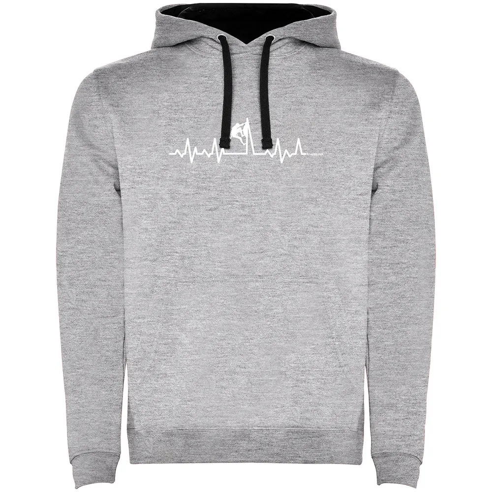 Kruskis Climbing Heartbeat Two-colour Kapuzenpullover Kruskis Climbing Heartbeat Two-colour Kapuzenpullover