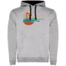 Heather grey / black