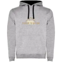 Kruskis Closer To Nature Two-colour Kapuzenpullover Kruskis Closer To Nature Two-colour Kapuzenpullover