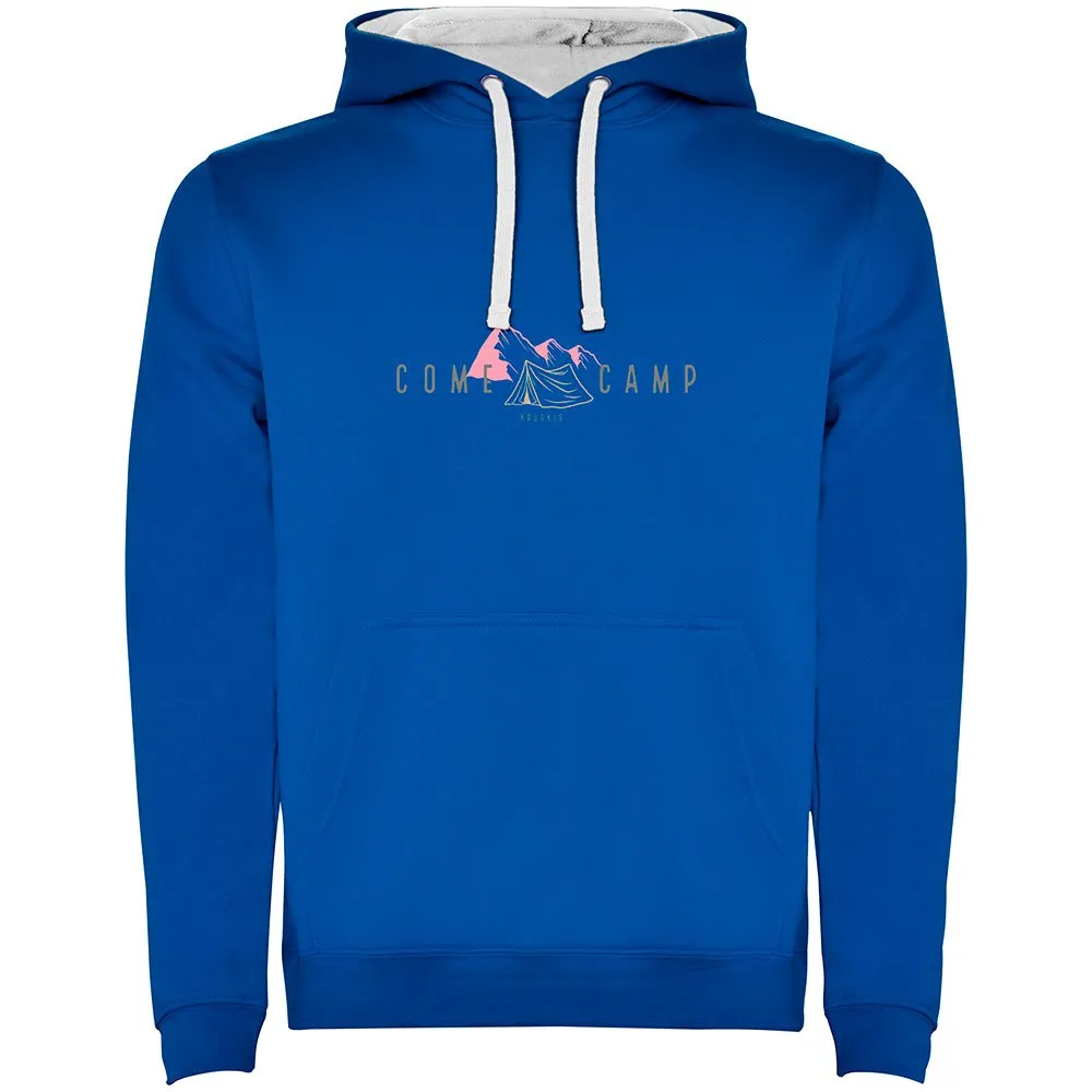 Kruskis Come And Camp Two-colour Kapuzenpullover Kruskis Come And Camp Two-colour Kapuzenpullover