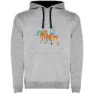 Heather grey / black