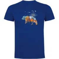 Kruskis Compass Bear Kurzarm-t-shirt