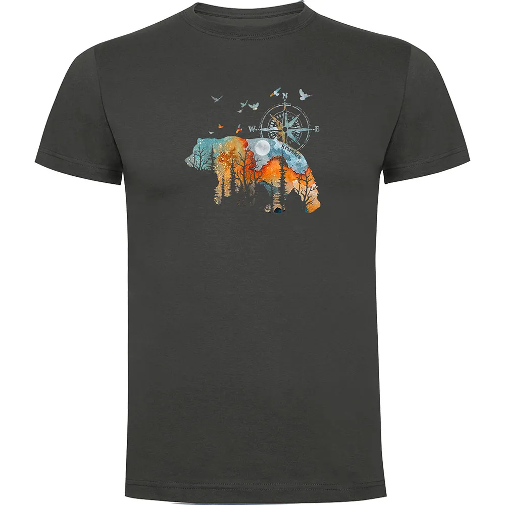 Kruskis Compass Bear Kurzarm-t-shirt Kruskis Compass Bear Kurzarm-t-shirt
