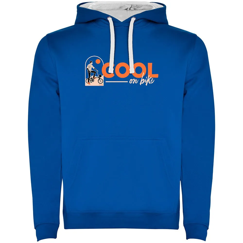 Kruskis Cool On Bike Two-colour Kapuzenpullover Kruskis Cool On Bike Two-colour Kapuzenpullover