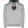 Heather grey / black